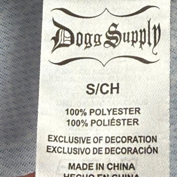 NWT Dogg Supply Men's Royal Blue Mesh Bandana Basketball Jersey Tank Size Small - Picture 6 of 8